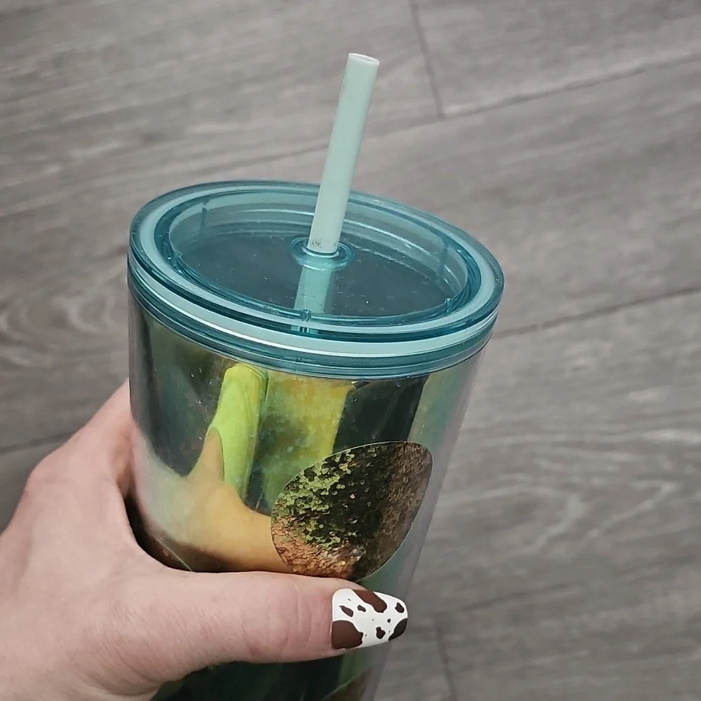 Starbucks Gorgeous New Glitter tumbler cup. 24 oz